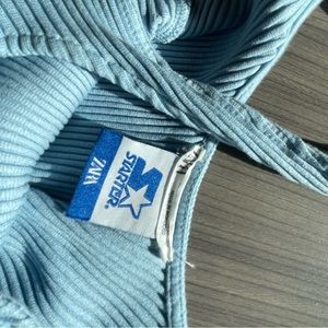 Small Zara blue body suit